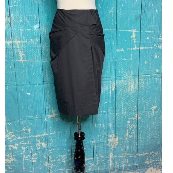 Pauw Amsterdam brown wrap pencil skirt size 2 - Picture 8 of 9